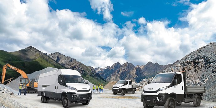 Der Transporter Daily 4x4 von Iveco 