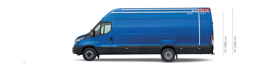 Der IVECO Daily kann Ihren individuellen Anforderungen angepasst werden.